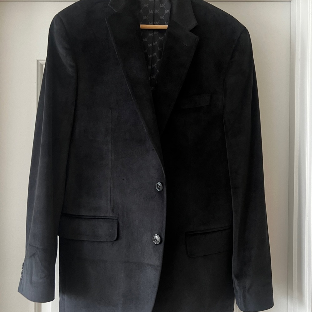 Michael Kors Black Velvet Blazer